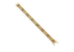 Мягкий браслет из золота