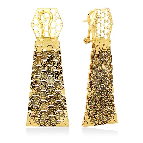 Серьги из золота 585 пробы