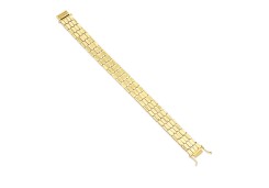 Мягкий браслет из золота