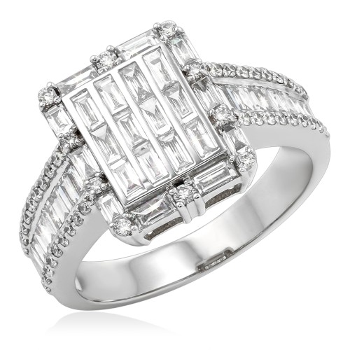 Золотое кольцо с бриллиантами