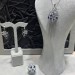 Серьги из золота с бриллиантами и сапфирами