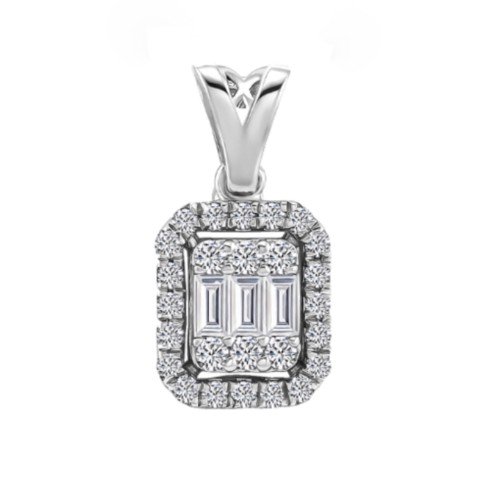 Подвеска из золота с бриллиантами