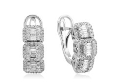 Серьги из золота с бриллиантами