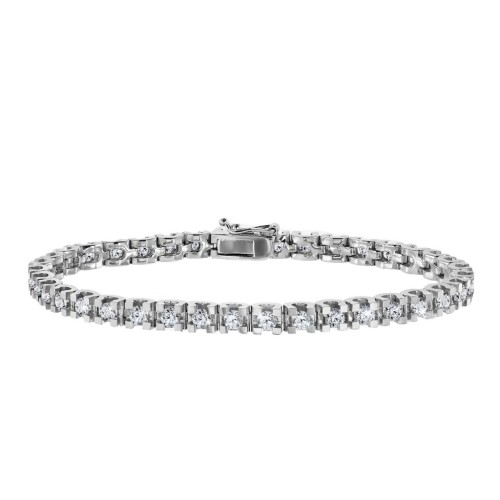 Золотой браслет с бриллиантами