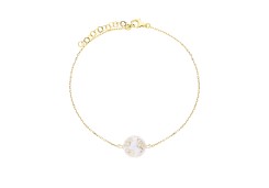 Золотой Браслет с эмалью