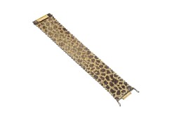 Браслет из желтого золота без вставки