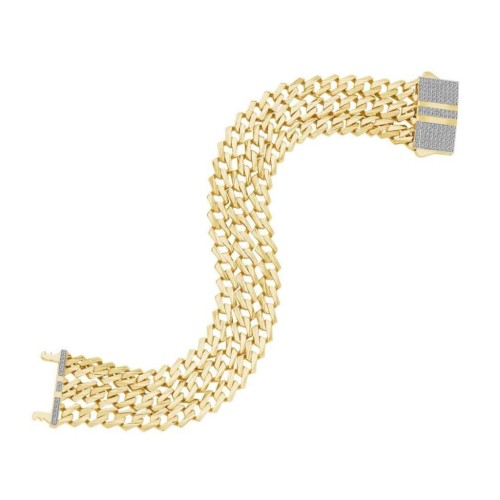 Итальянский золотой браслет