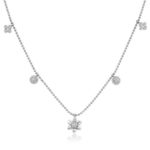 Золотое колье с бриллиантами