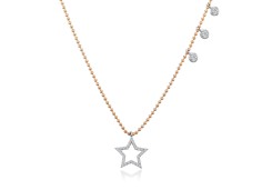 Золотое колье с бриллиантами