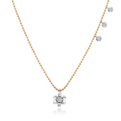 Золотое колье с бриллиантами