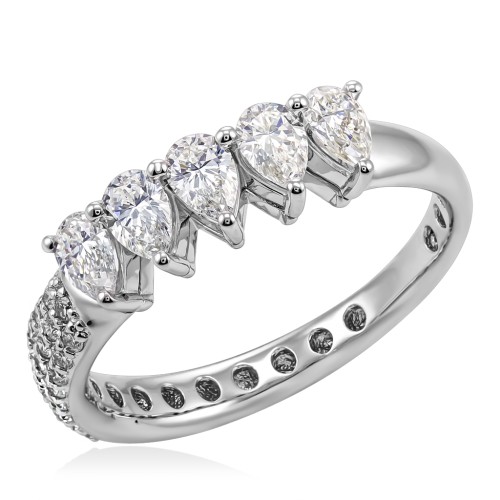 Кольцо из золота с бриллиантами