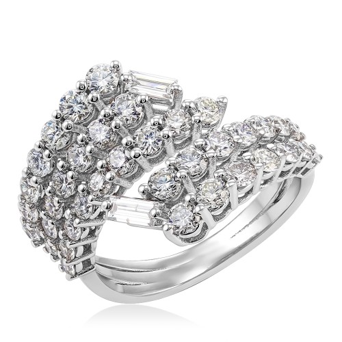 Кольцо из золота с бриллиантами