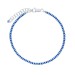 Браслет серебряный с цветной эмалью 
