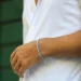 Браслет серебряный с цветной эмалью 