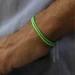 Браслет серебряный с цветной эмалью 