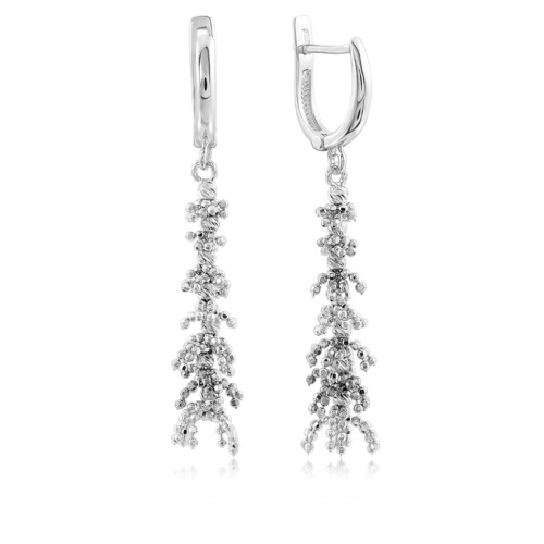 Золотые серьги 585 пробы