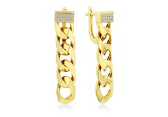 Золотые Итальянские серьги