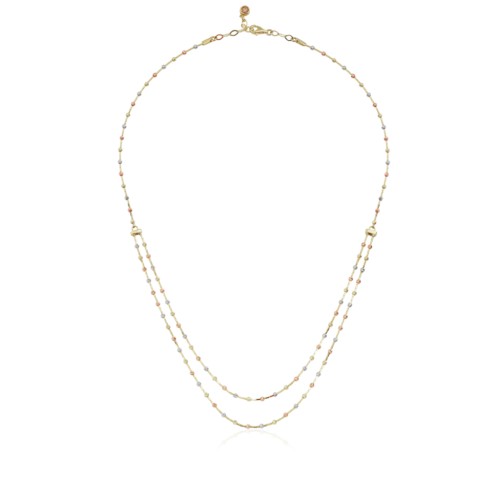 Колье из желтого золота