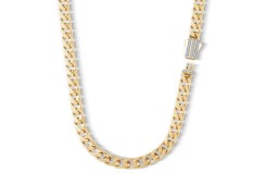 Колье из желтого золота