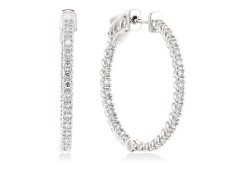 Серьги золотые с бриллиантами