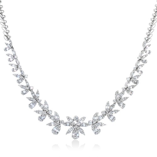 Эксклюзивное золотое колье с бриллиантами