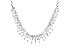 Эксклюзивное золотое колье с бриллиантами