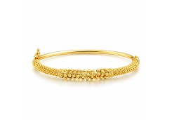 Декоративный браслет из золота