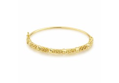 Жесткий браслет из золота