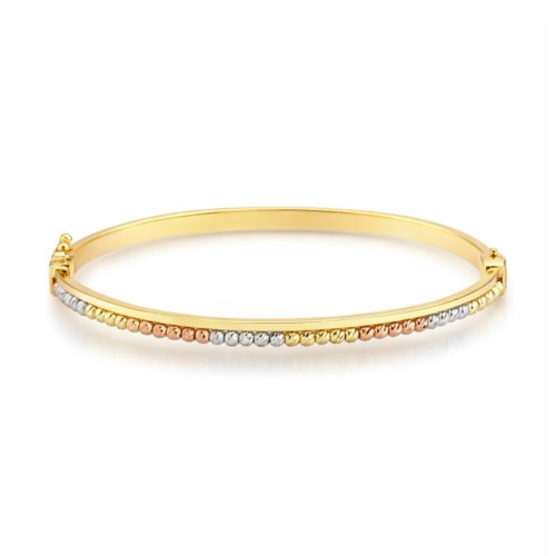 Жесткий браслет из золота