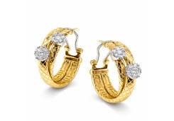 Серьги из золота с бриллиантами