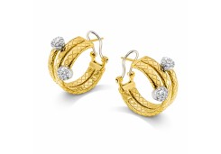 Серьги из золота с бриллиантами