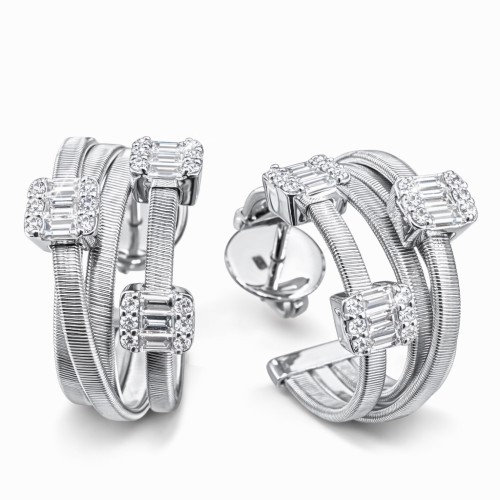 Серьги из золота с бриллиантами