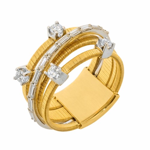 Кольцо из золота с бриллиантами