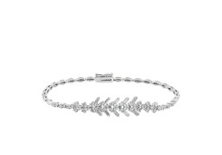 Золотой браслет с бриллиантами