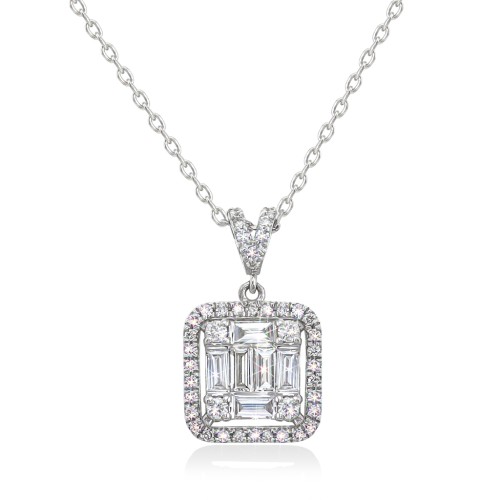 Золотое Колье на шею 585 проба с натуральными бриллиантами