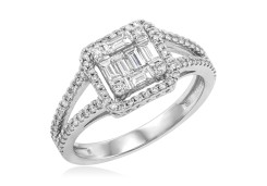 Эксклюзивное золотое кольцо с бриллиантами