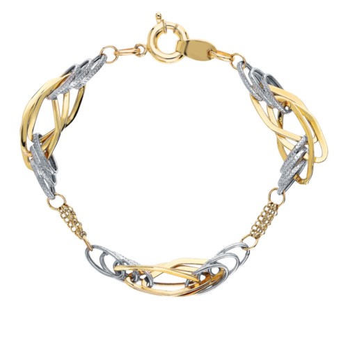 Декоративный браслет из золота