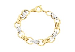 Декоративный браслет из золота