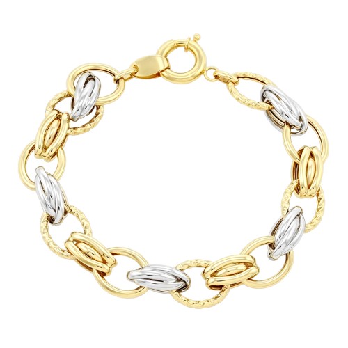 Декоративный браслет из золота