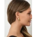 Серьги капли стиль Боттега