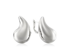 Серьги капли стиль Боттега