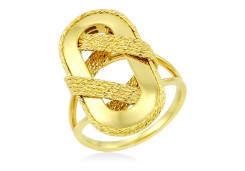 Эксклюзивное кольцо из желтого золота