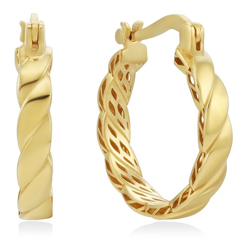 Золотые серьги конго