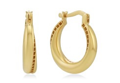 Серьги кольца из золота