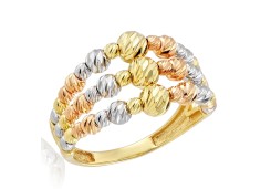 Кольцо из комбинированного золота