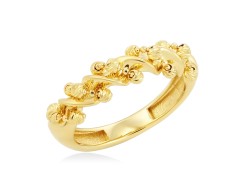 Кольцо из желтого золота