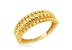 Кольцо из желтого золота