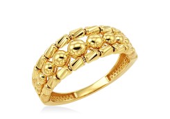 Кольцо из желтого золота