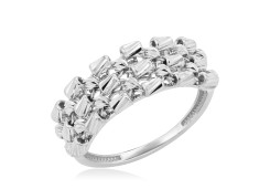 Кольцо из белого золота