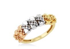 Кольцо из комбинированного золота